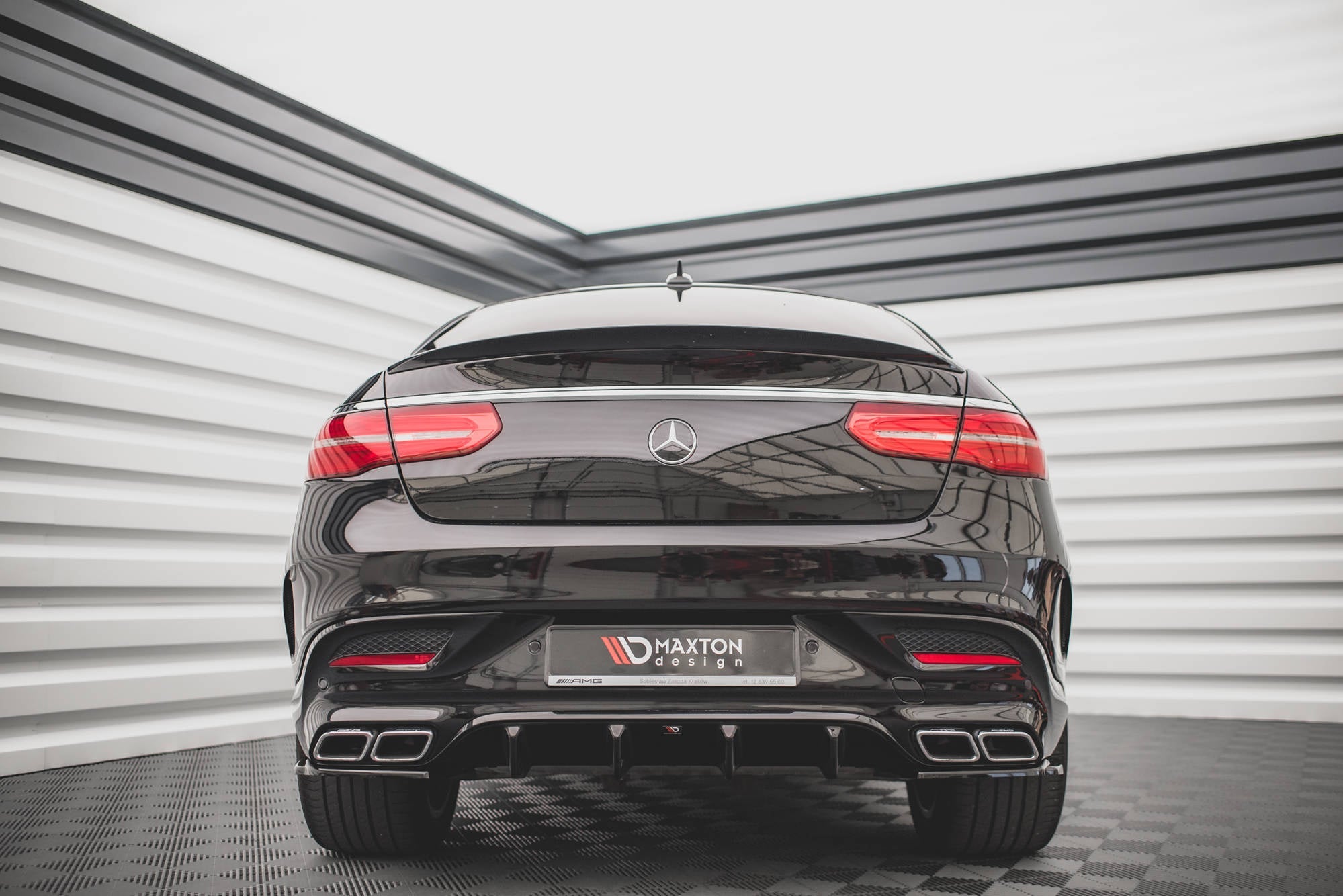 Maxton Design Difusor trasero para Mercedes-Benz GLE Coupe 63AMG C292 - imagen 3