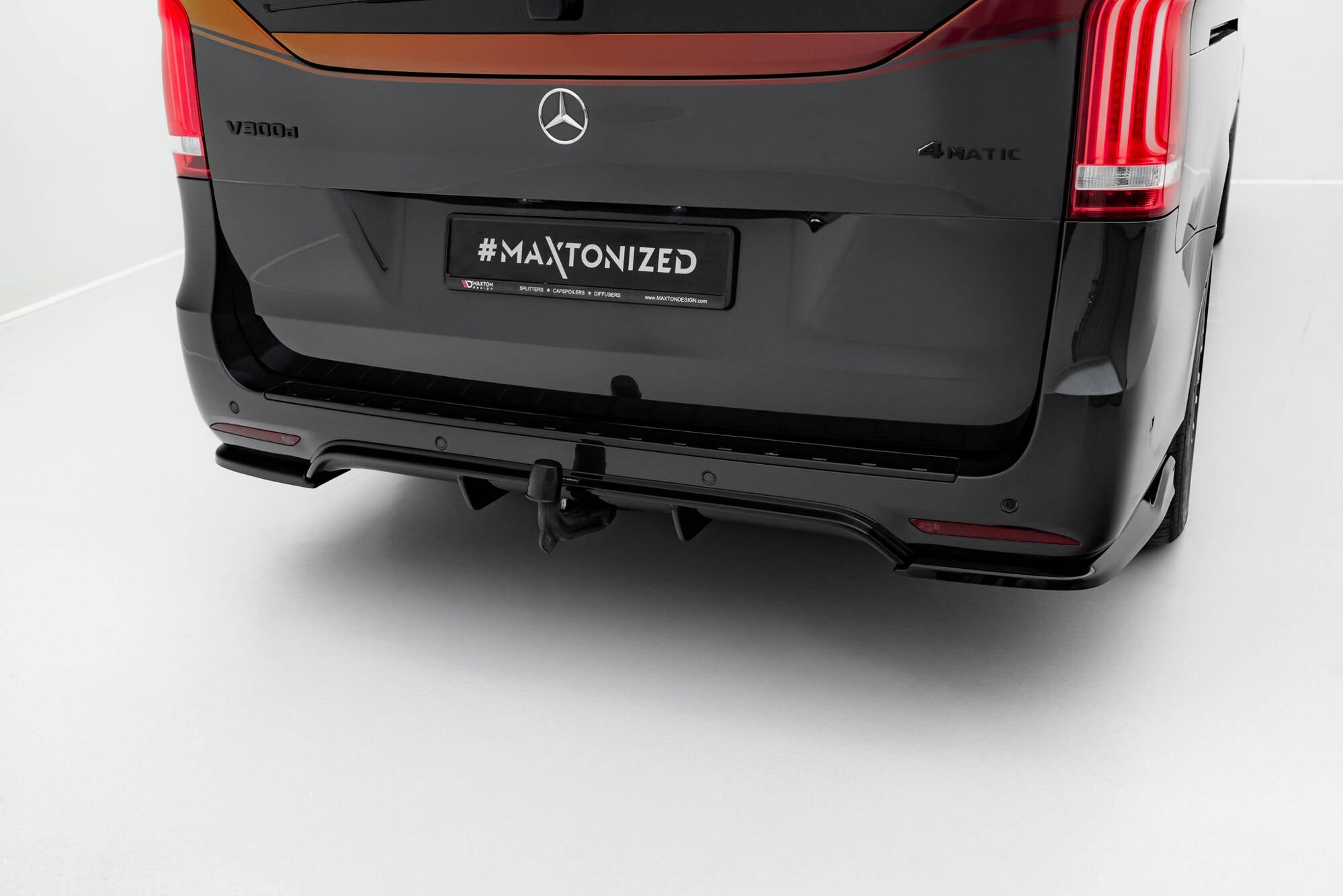 Maxton Design Difusor trasero para Mercedes-Benz V-Class AMG-Line W447 Facelift - imagen 1