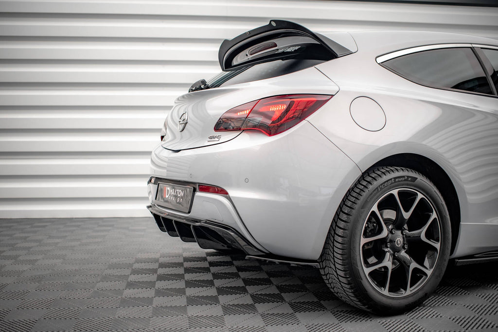 Maxton Design Difusor trasero para Opel Astra GTC OPC-Line J (Version with single Exhaust on one side) - imagen 2