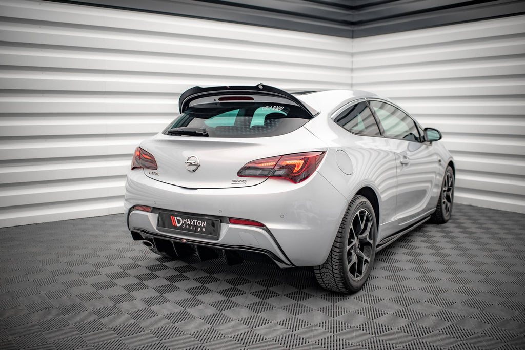 Maxton Design Difusor trasero para Opel Astra GTC OPC-Line J (Version with single Exhaust on one side) - imagen 1