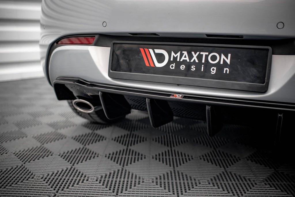 Maxton Design Difusor trasero para Opel Astra GTC OPC-Line J (Version with single Exhaust on one side) - imagen 4