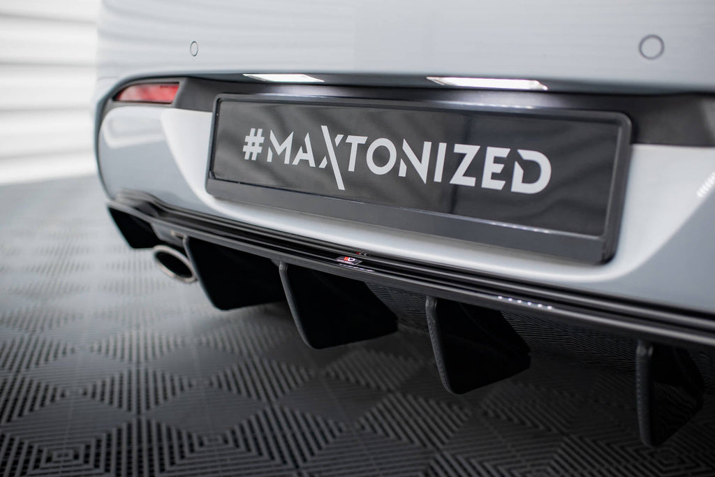 Maxton Design Difusor trasero para Opel Astra GTC OPC-Line J (Version with single Exhausts on both sides) - imagen 3
