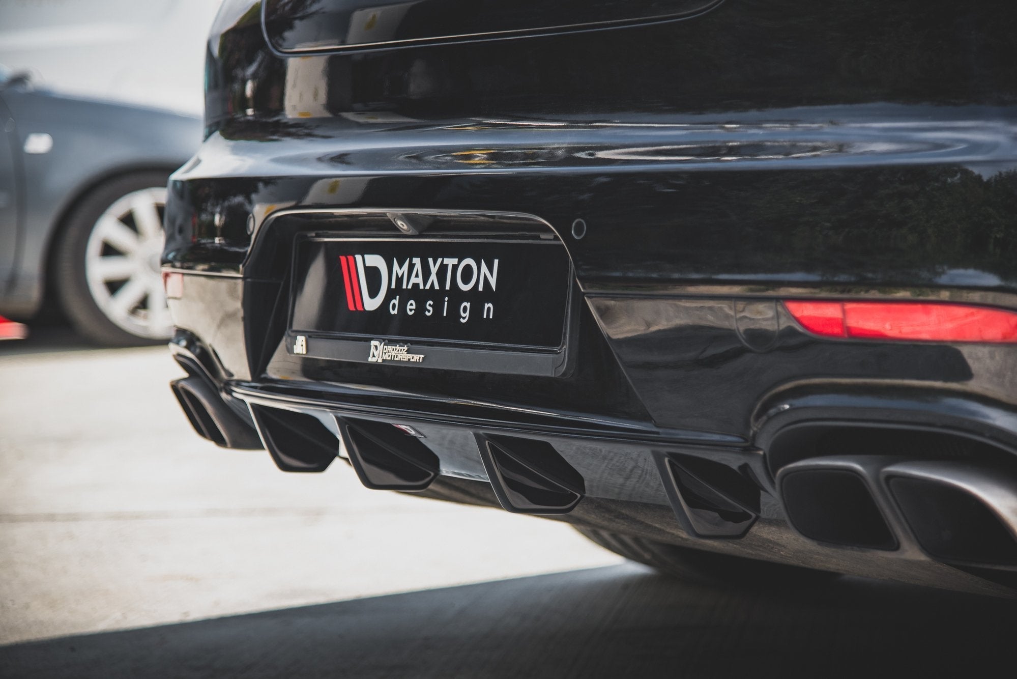 Maxton Design Difusor trasero para Porsche Panamera Turbo 970 Facelift - imagen 3