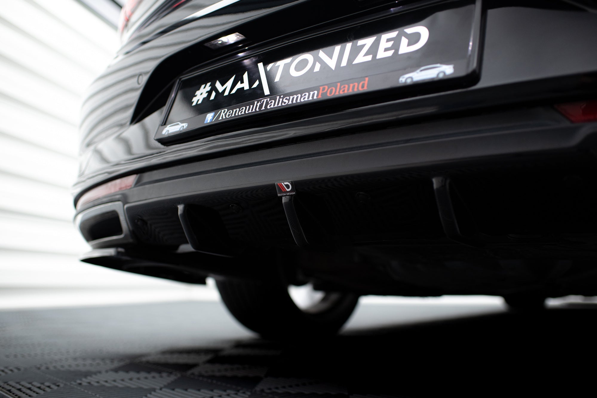 Maxton Design Difusor trasero para Renault Talisman - imagen 3