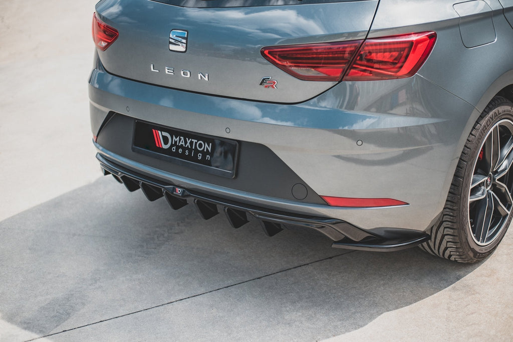 Maxton Design Difusor trasero para Seat Leon FR Hatchback Mk3 Facelift - imagen 2