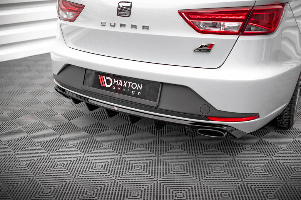 Maxton Design Difusor trasero para Seat Leon Cupra Sportstourer Mk3 - imagen 1