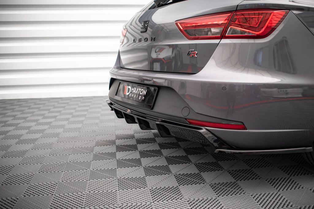 Maxton Design Difusor trasero para Seat Leon FR Sportstourer Mk3 - imagen 2