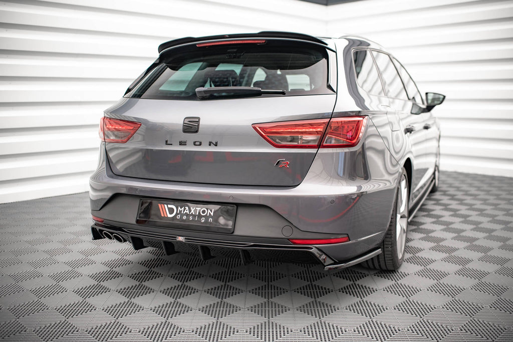 Maxton Design Difusor trasero para Seat Leon FR Sportstourer Mk3 - imagen 1