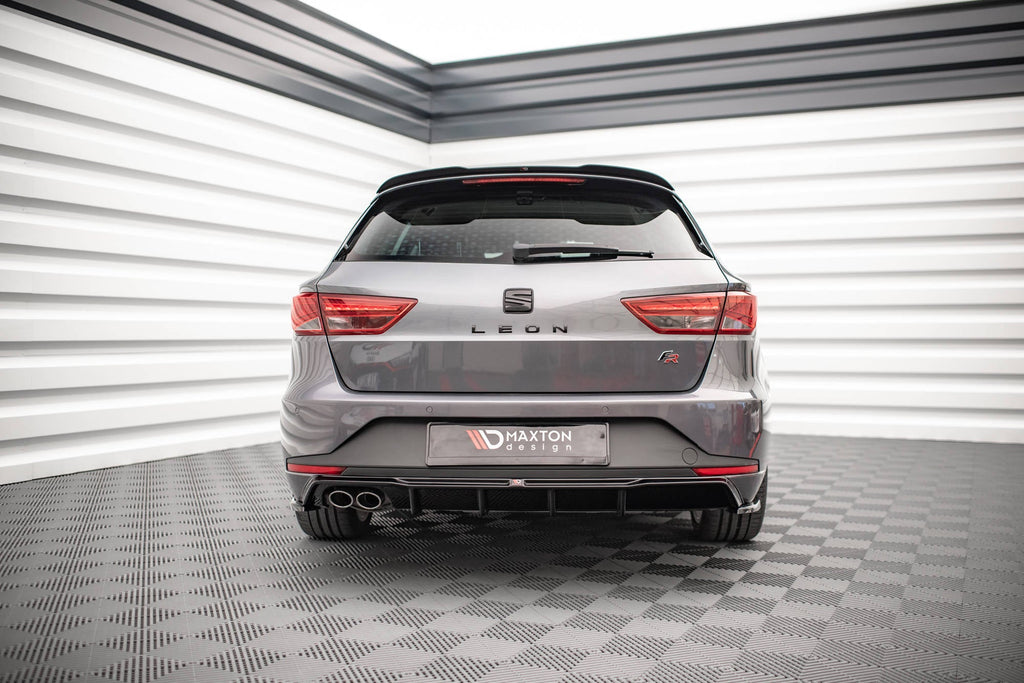 Maxton Design Difusor trasero para Seat Leon FR Sportstourer Mk3 - imagen 4