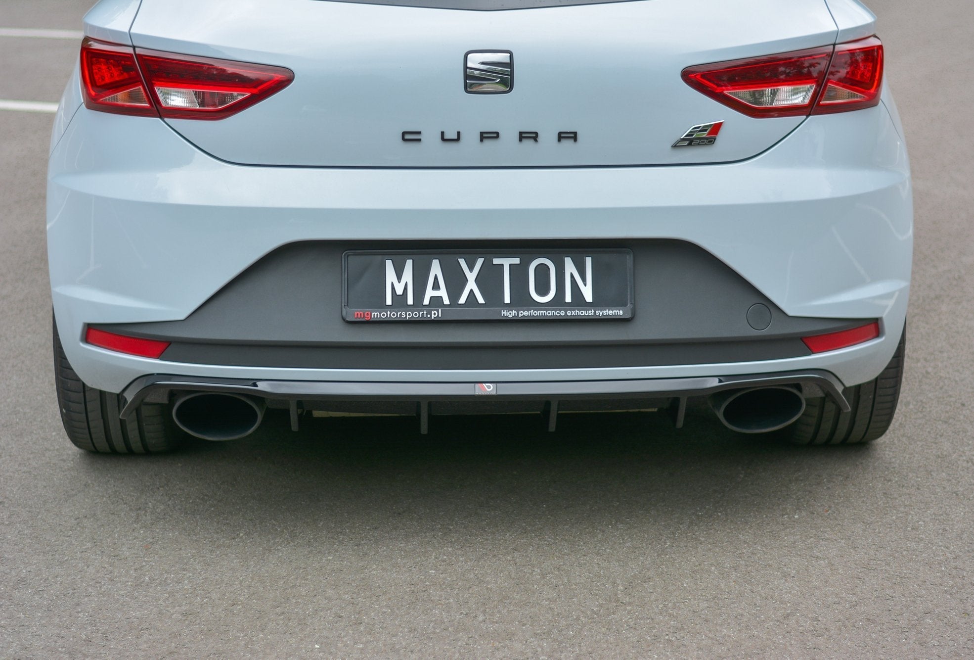 Maxton Design Difusor trasero para Seat Leon Mk3 Cupra - imagen 1