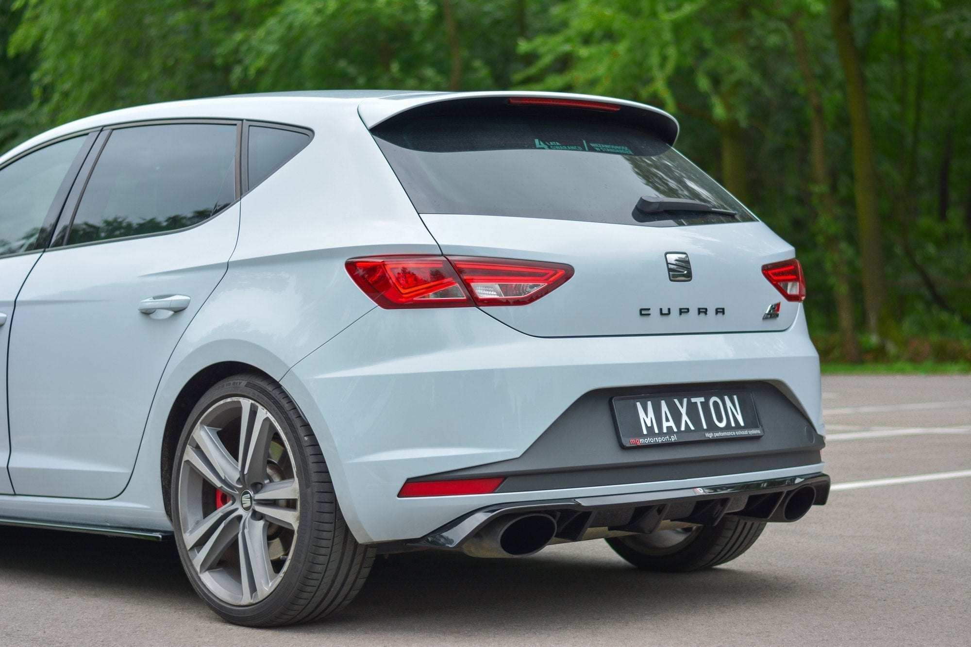 Maxton Design Difusor trasero para Seat Leon Mk3 Cupra - imagen 4