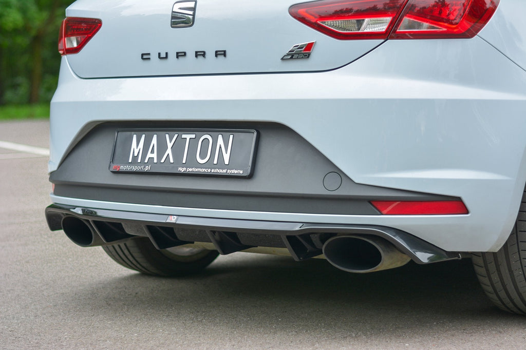 Maxton Design Difusor trasero para Seat Leon Mk3 Cupra - imagen 5