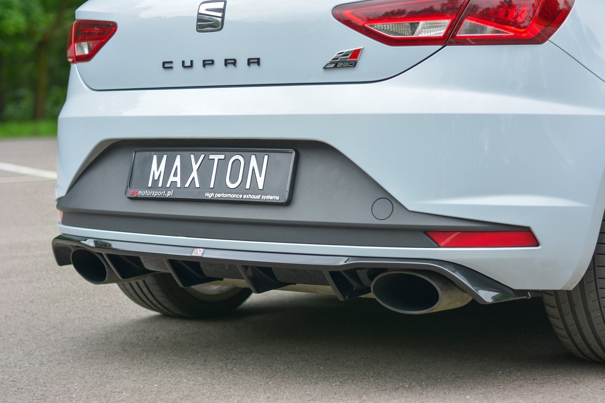 Maxton Design Difusor trasero para Seat Leon Mk3 Cupra - imagen 5