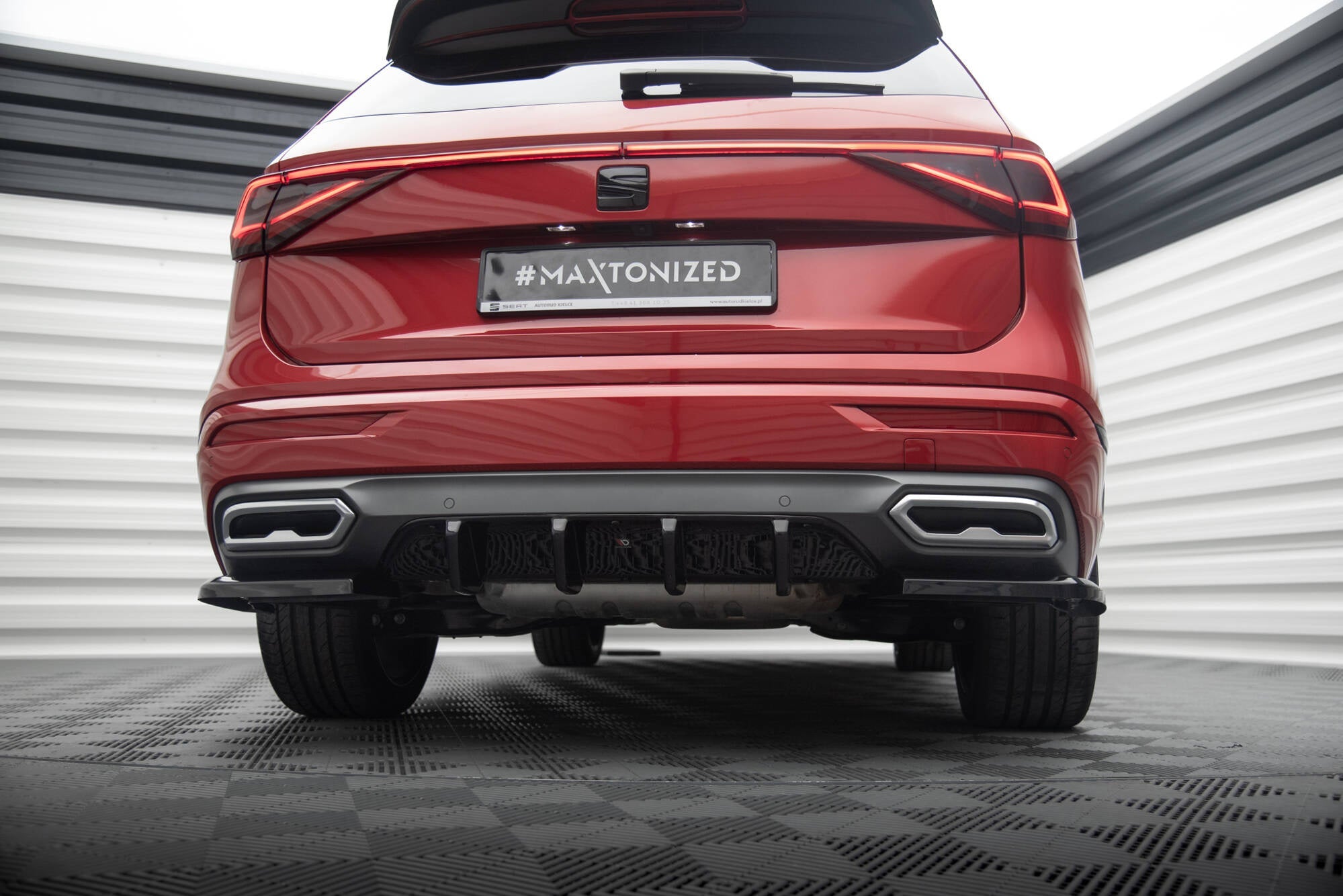 Maxton Design Difusor trasero para Seat Tarraco FR Mk1 - imagen 2