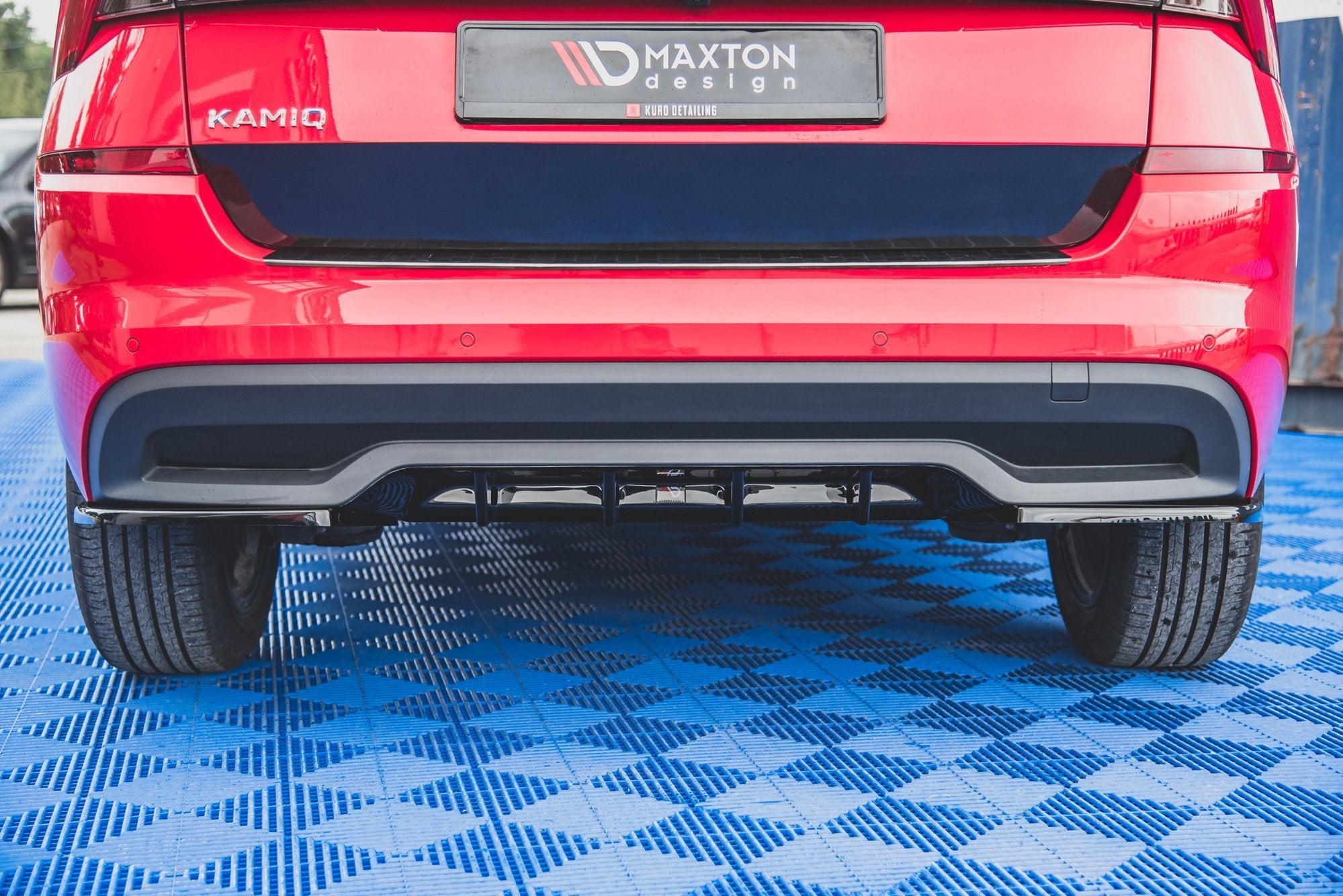 Maxton Design Difusor trasero para Skoda Kamiq Mk1 - imagen 1