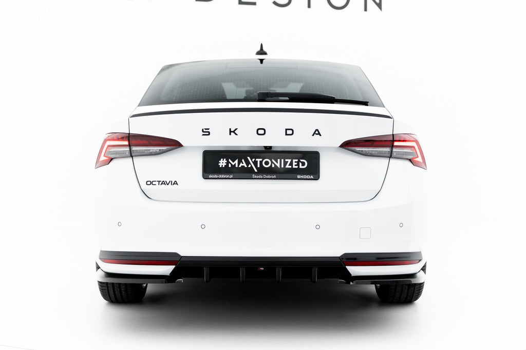 Maxton Design Difusor trasero para Skoda Octavia Sportline Liftback / Combi Mk4 Facelift - imagen 1