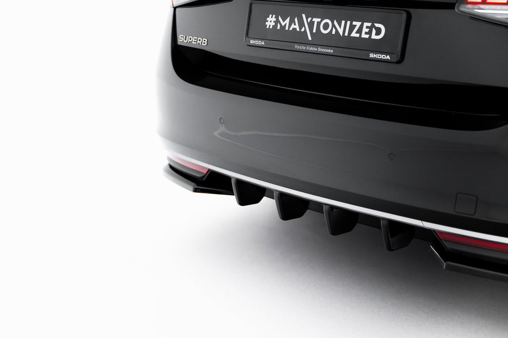 Maxton Design Difusor trasero para Skoda Superb Mk4 - imagen 4