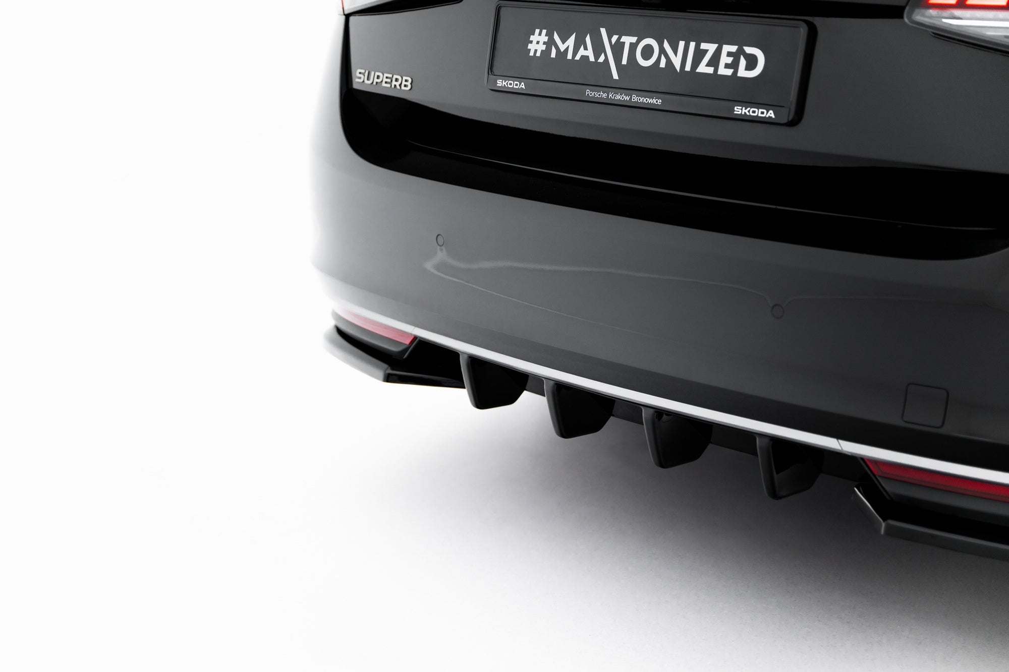 Maxton Design Difusor trasero para Skoda Superb Mk4 - imagen 4