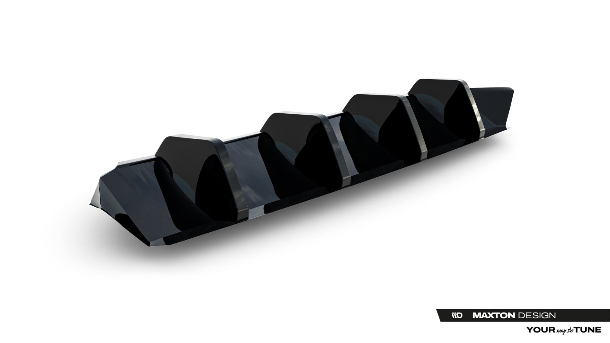 Maxton Design Difusor trasero para Skoda Superb Sportline Mk4 - imagen 5