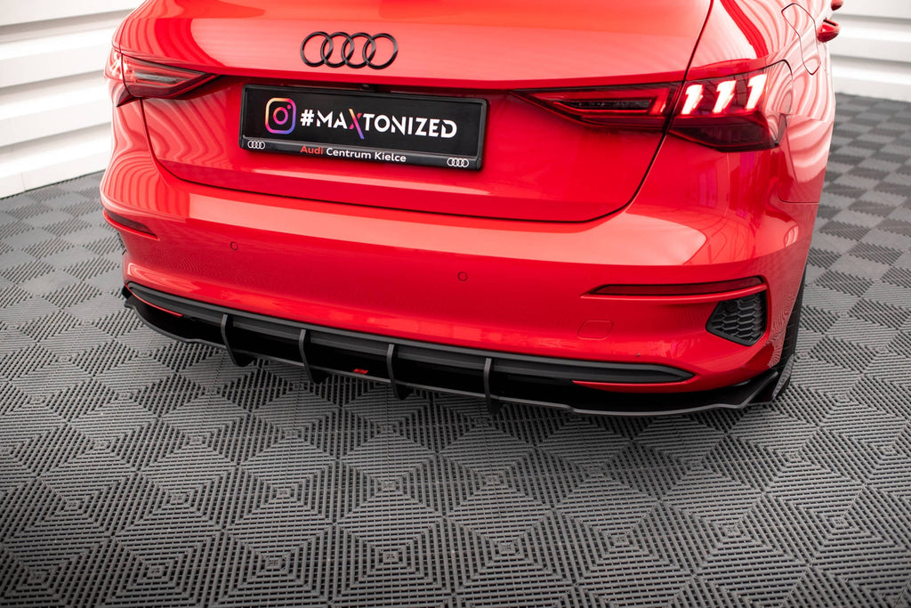 Maxton Design Street Pro Rear Valance + Flaps para Audi A3 Sportback 8Y - imagen 2