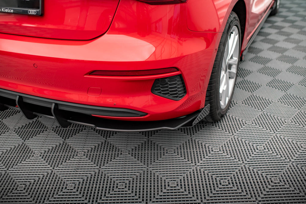 Maxton Design Street Pro Rear Valance + Flaps para Audi A3 Sportback 8Y - imagen 3