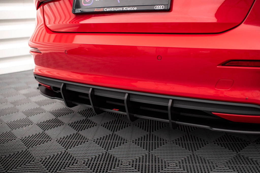 Maxton Design Street Pro Rear Valance + Flaps para Audi A3 Sportback 8Y - imagen 4