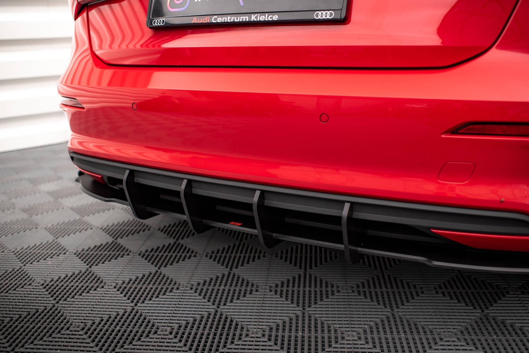 Maxton Design Street Pro Rear Valance + Flaps para Audi A3 Sportback 8Y - imagen 4