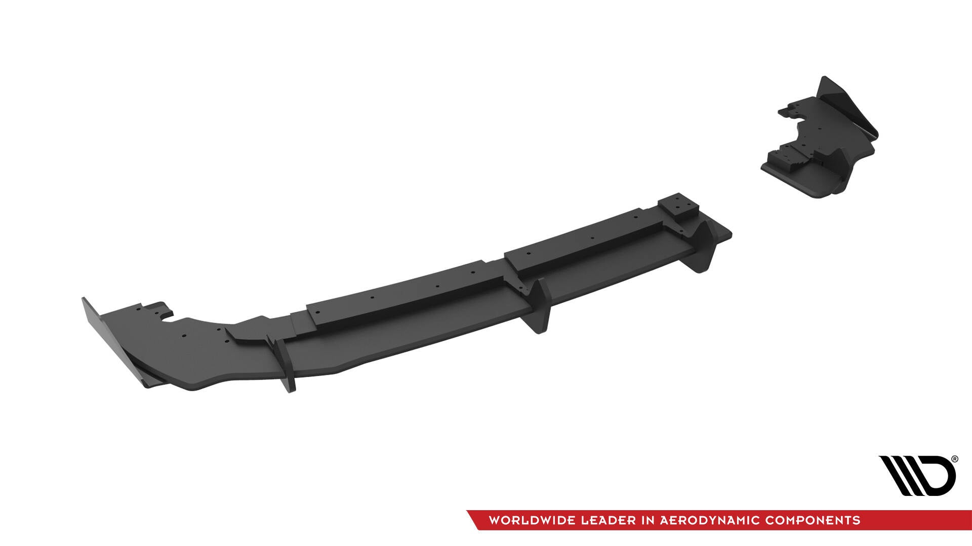 Maxton Design Street Pro Rear Valance + Flaps para Ford Fiesta Mk8 ST - imagen 4