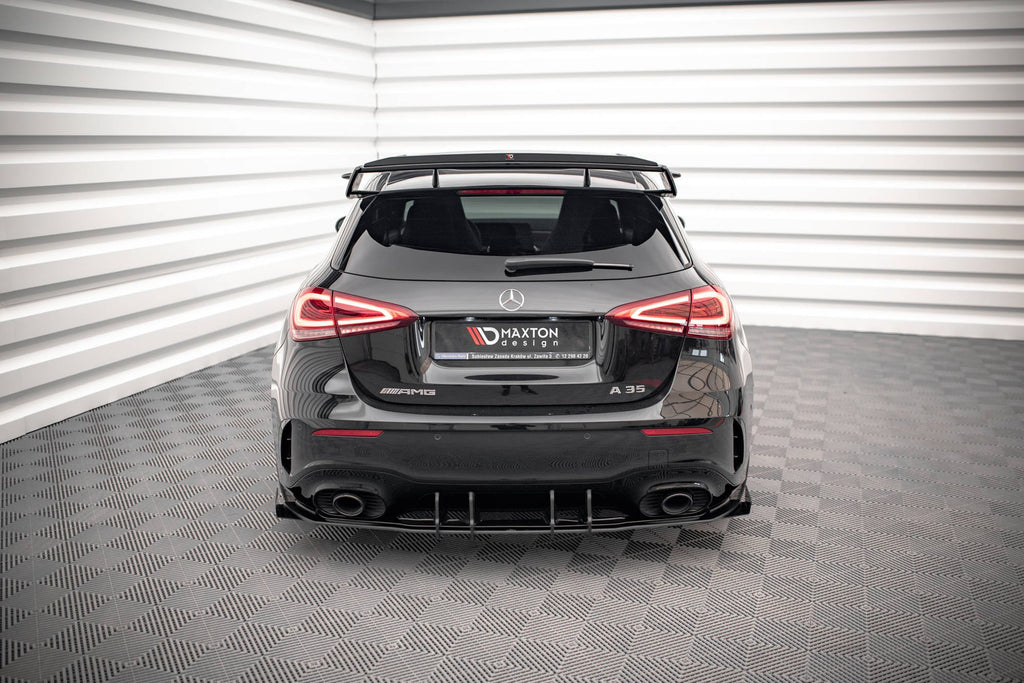 Maxton Design Street Pro Rear Valance + Flaps para Mercedes A35 AMG Hatchback Aero Pack W177 - imagen 2