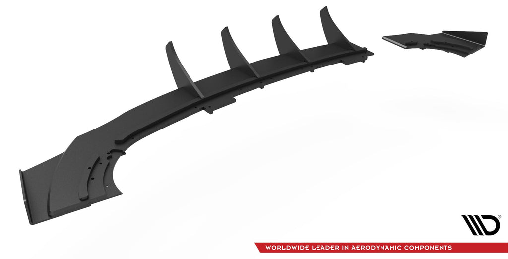 Maxton Design Street Pro Rear Valance + Flaps para Opel Astra GTC OPC-Line J - imagen 7
