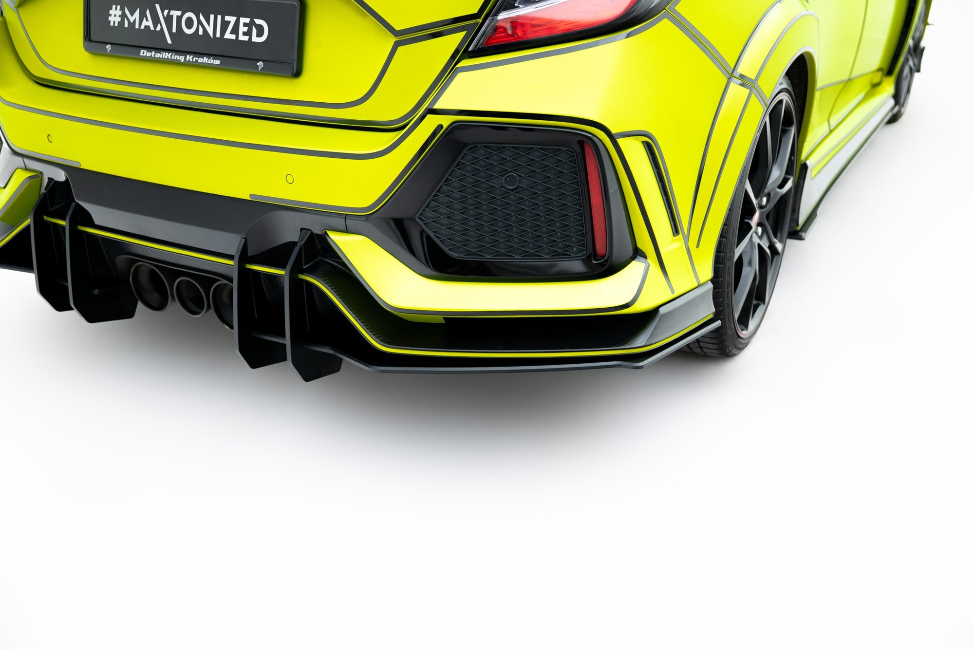 Maxton Design Difusor trasero Street Pro V.2 para Honda Civic Type-R Mk10 / Mk10 Facelift - imagen 2