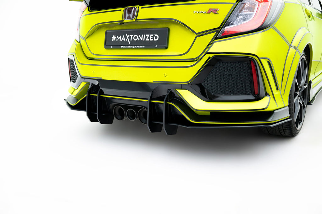Maxton Design Difusor trasero Street Pro V.2 para Honda Civic Type-R Mk10 / Mk10 Facelift - imagen 5