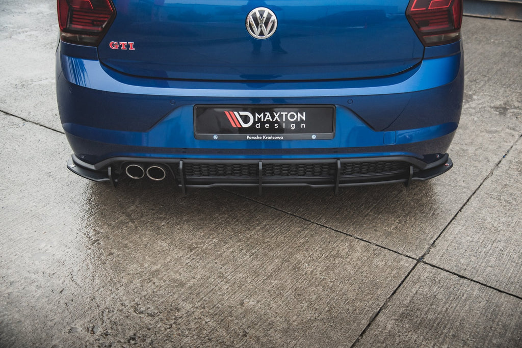 Maxton Design Street Pro Rear Valance para Volkswagen Polo GTI Mk6 - imagen 1