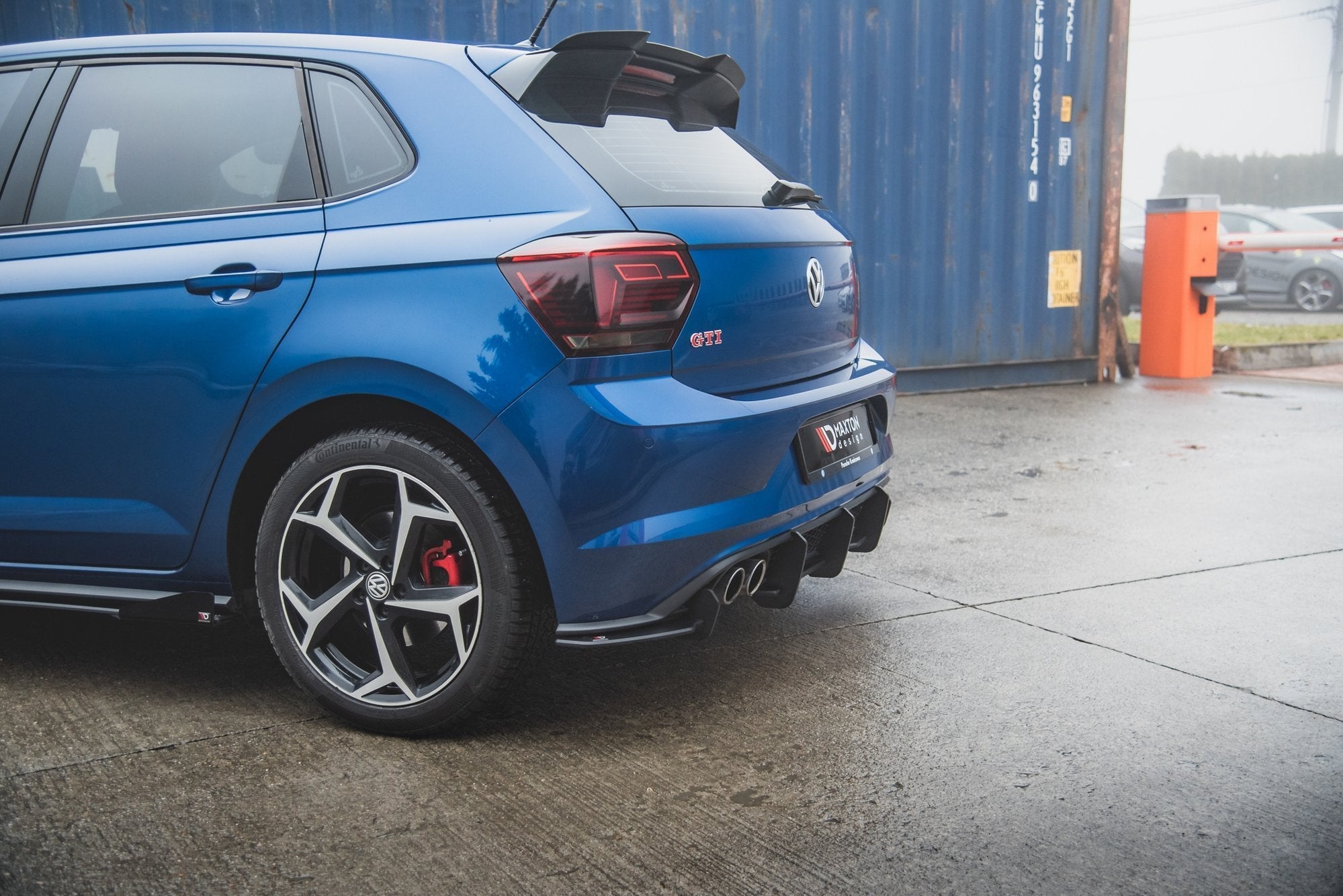Maxton Design Street Pro Rear Valance para Volkswagen Polo GTI Mk6 - imagen 4