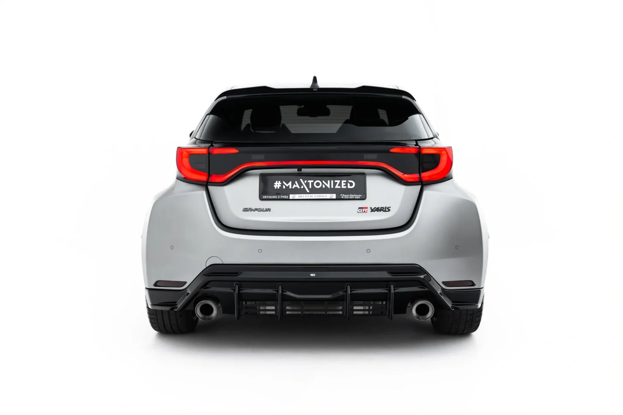Maxton Design Difusor trasero para Toyota GR Yaris Mk4 Facelift - imagen 2