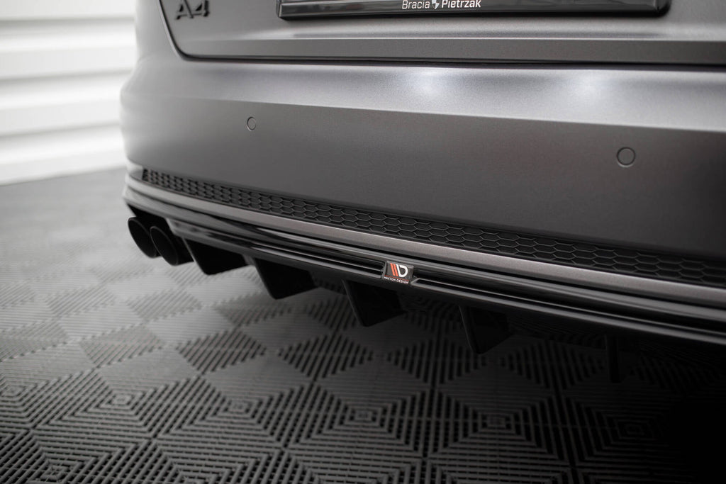 Maxton Design Difusor trasero V.1 para Audi A4 S-line B9 (Version with dual Exhaust tips on one side) - imagen 3