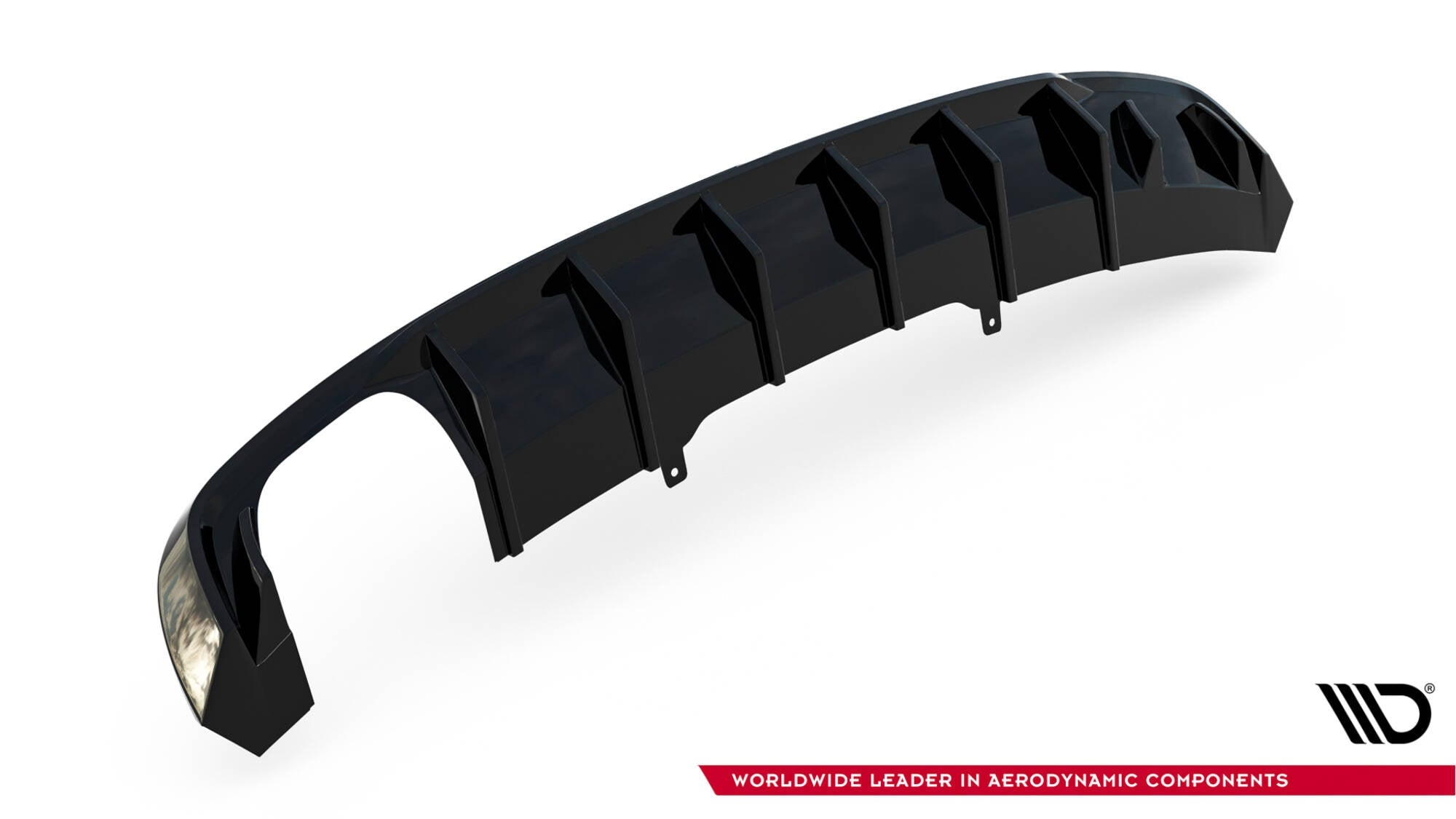 Maxton Design Difusor trasero V.1 para Audi A4 S-line B9 (Version with dual Exhaust tips on one side) - imagen 4