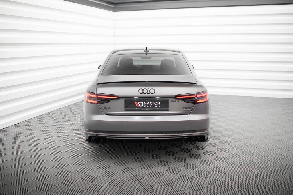 Maxton Design Difusor trasero V.1 para Audi A4 S-line B9 (Version with single Exhaust tips on one side) - imagen 2