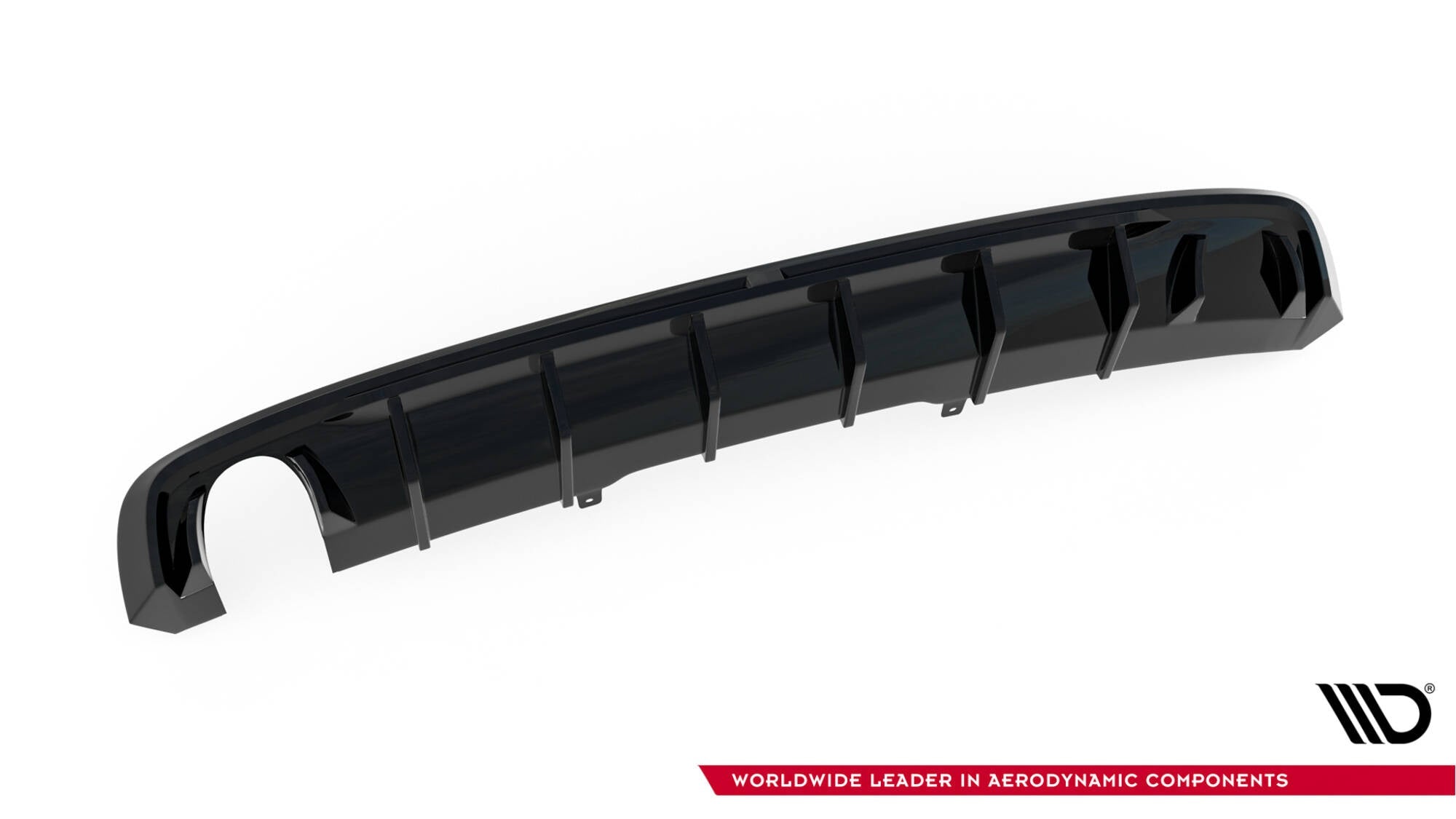 Maxton Design Difusor trasero V.1 para Audi A4 S-line B9 (Version with single Exhaust tips on one side) - imagen 5