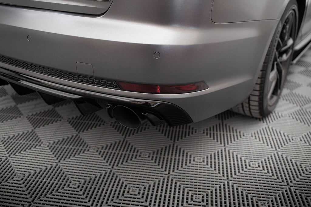 Maxton Design Difusor trasero V.1 para Audi A4 S-line B9 (Version with single Exhaust tips on both sides) - imagen 2