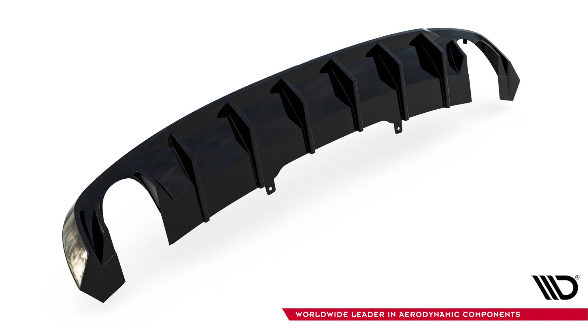Maxton Design Difusor trasero V.1 para Audi A4 S-line B9 (Version with single Exhaust tips on both sides) - imagen 8