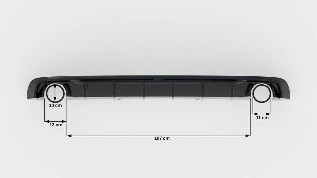 Maxton Design Difusor trasero V.1 para Audi A4 S-line B9 (Version with single Exhaust tips on both sides) - imagen 10