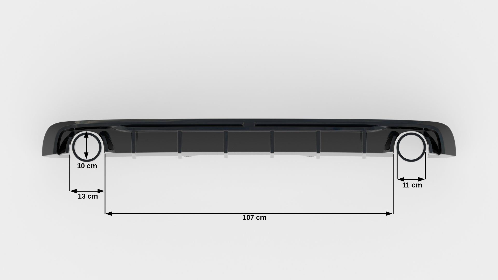 Maxton Design Difusor trasero V.1 para Audi A4 S-line B9 (Version with single Exhaust tips on both sides) - imagen 10
