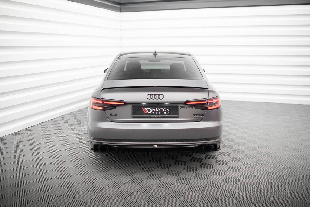 Maxton Design Difusor trasero V.1 para Audi A4 S-line B9 (Version with single Exhaust tips on both sides) - imagen 3