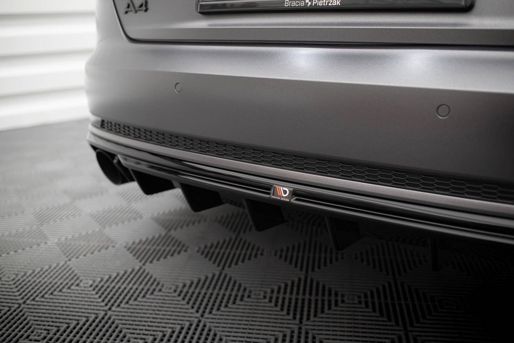 Maxton Design Difusor trasero V.1 para Audi A4 S-line B9 (Version with single Exhaust tips on both sides) - imagen 5