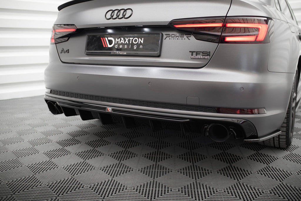 Maxton Design Difusor trasero V.1 para Audi A4 S-line B9 (Version with single Exhaust tips on both sides) - imagen 6