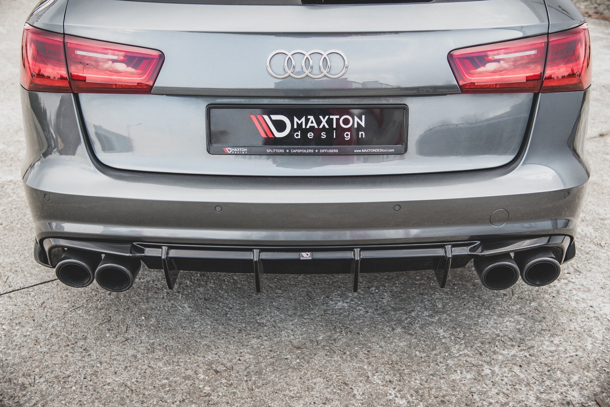 Maxton Design Difusor trasero V.1 para Audi S6 C7 Facelift - imagen 4