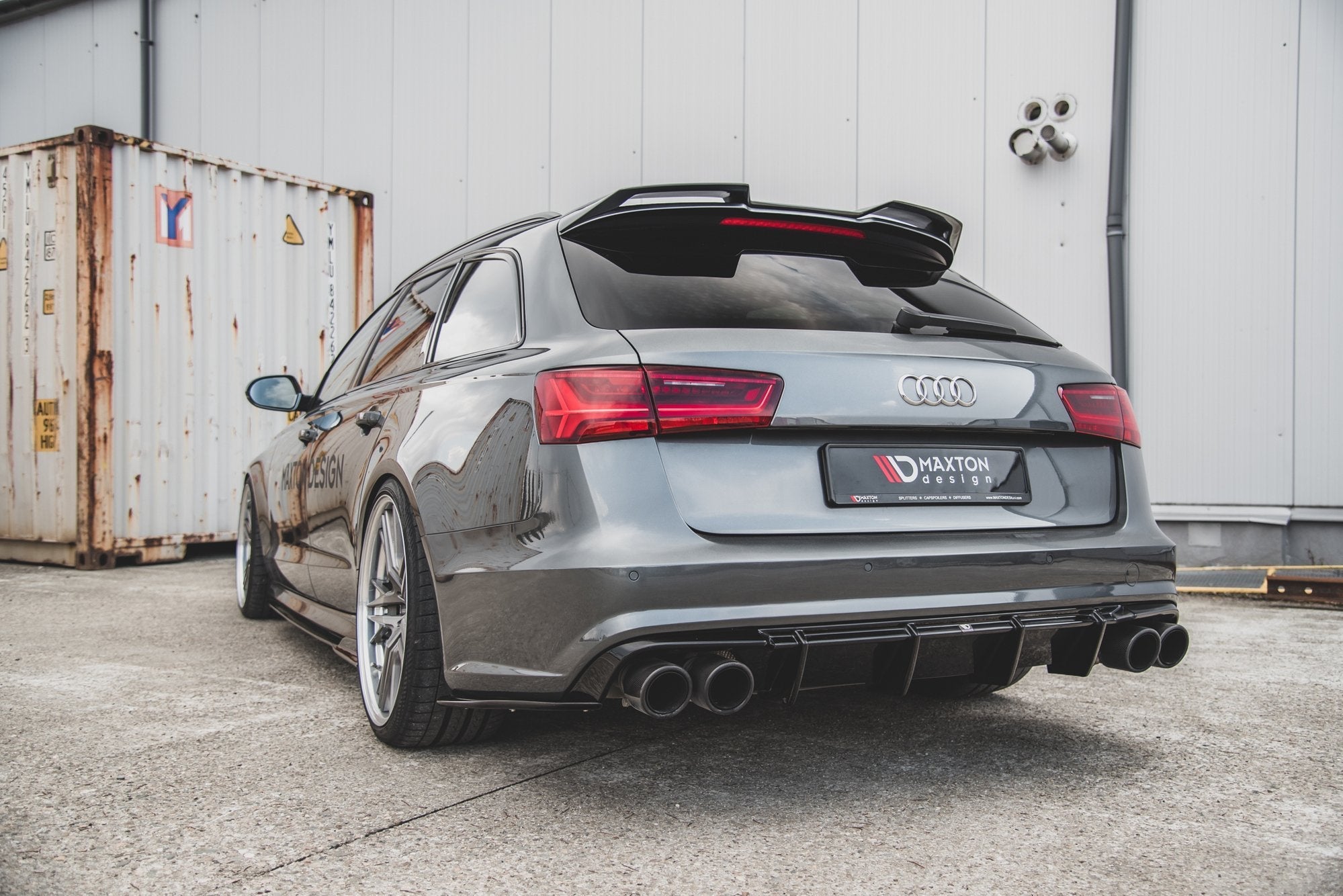 Maxton Design Difusor trasero V.1 para Audi S6 C7 Facelift - imagen 2