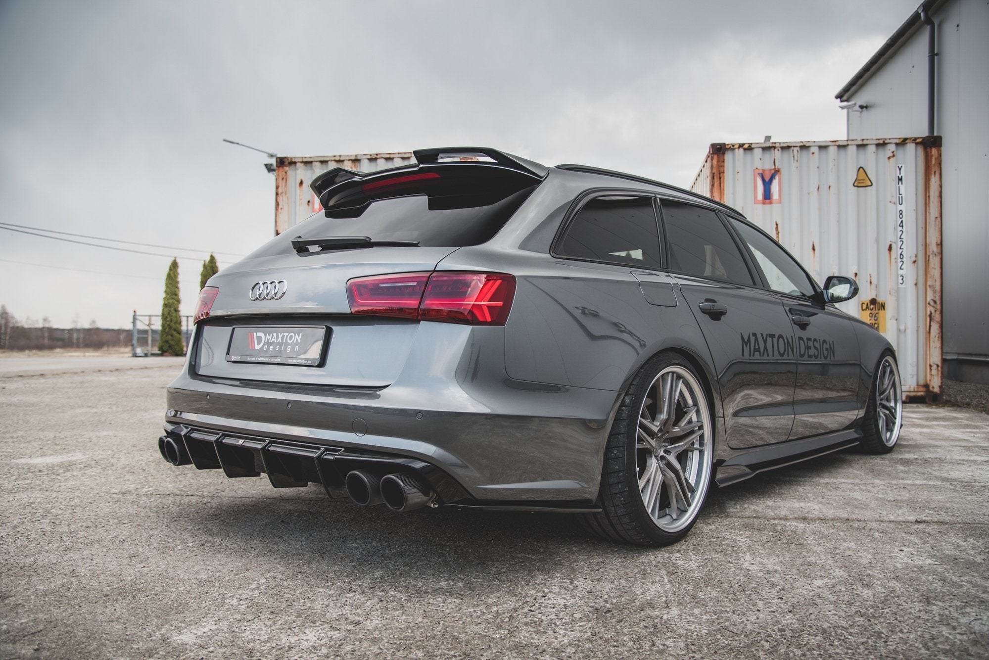Maxton Design Difusor trasero V.1 para Audi S6 C7 Facelift - imagen 5