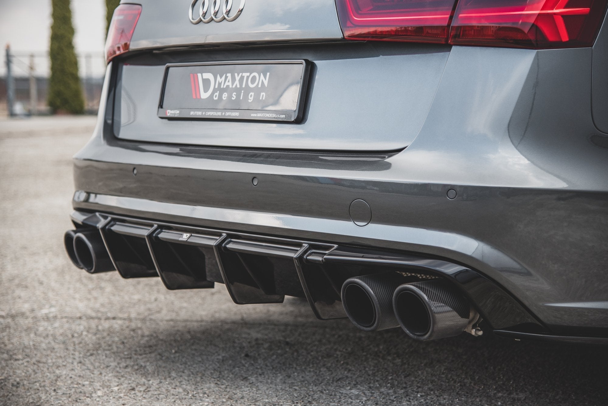 Maxton Design Difusor trasero V.1 para Audi S6 C7 Facelift - imagen 6